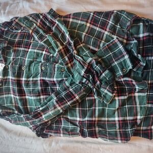 SO Forest Plaid Shirt